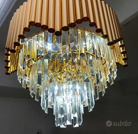 Lampadario modello cristallo
