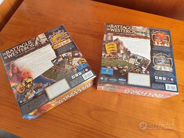 Gioco da tavolo "le battaglie di Westeros"