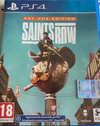 Gioco playstation 4 “Saints row”