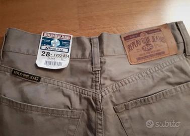 Jeans beige/cachi Replay taglia 28