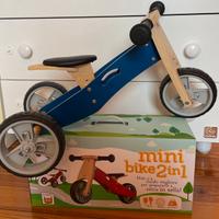 Bici bimbo - Mini bike 2 in 1