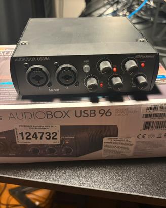 Scheda audio Presonus Audiobox usb 96