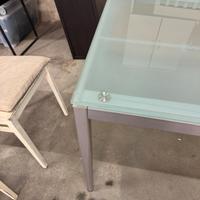 Tavolo Cristallo Bontempi allungabile