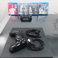 Playstation 4 - Lite - 1 Tera + 4 giochi originali