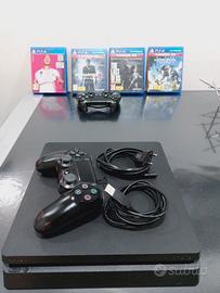 Playstation 4 - Lite - 1 Tera + 4 giochi originali