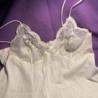 Sottovesti Vintage, con pizzo - nr. 5 - t. S/M -