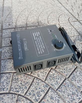 Centralina luci 4 canali (4000 W) completa di cavi