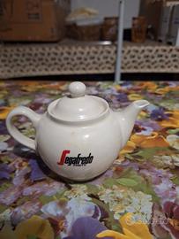 bricco vintage Segafredo in ceramica