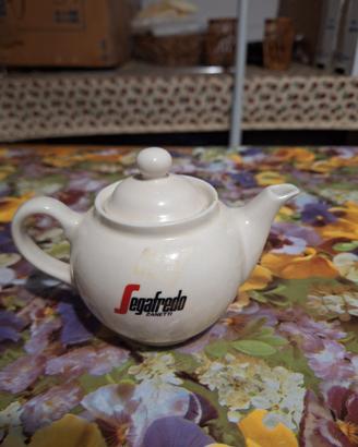 bricco vintage Segafredo in ceramica