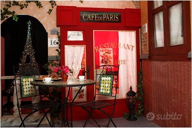 Scenografia Fotografia Bambini Cafè Parigi