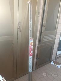 Zanzariera verticale bronzo 80 x 170