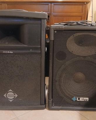 Casse attive Lem con supporti