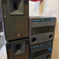 MONTARBO T10A e 112sa IMPIANTO AUDIO attivo
