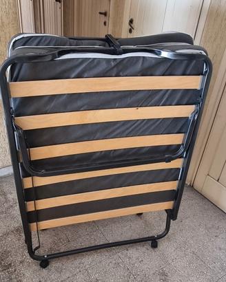 Brandina ortopedica pieghevole c materasso 80x190