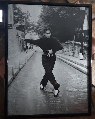 Quadro vintage "Paris 1989" Pamela Hanson+cornice