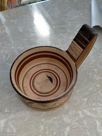 Kyathos in ceramica decorata - Stile Archeologico 