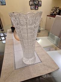 vaso cristallo di boemia