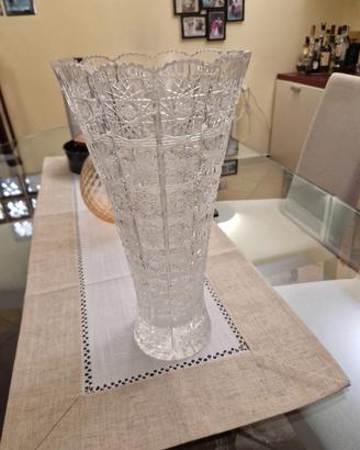 vaso cristallo di boemia