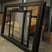 2 finestre alluminio scorrevoli