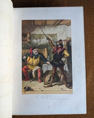 libro antico Shakespeare