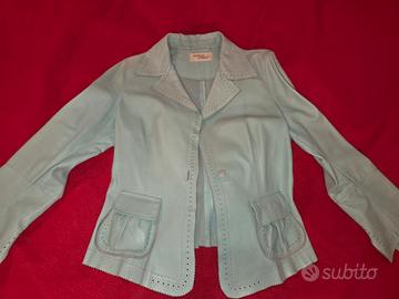 giacca in pelle 