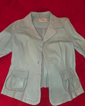 giacca in pelle 