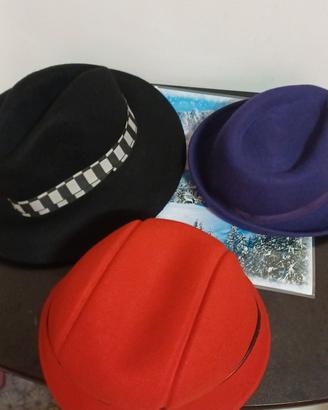 cappelli donna stile borsalino 