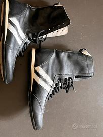 Scarpe sportiva boxe wrestling vintage 38