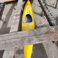 Canoa / kayak modello Nova in vetroresina 