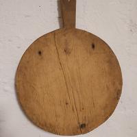 Base per polenta in legno vintage