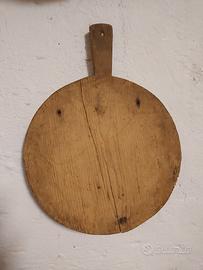 Base per polenta in legno vintage