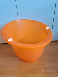 vaschetta shantala per bagnetto bimbi arancione