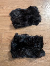 Polsini in pelliccia di lapin