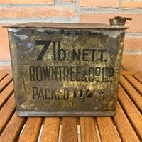 Cubo in metallo da arredamento