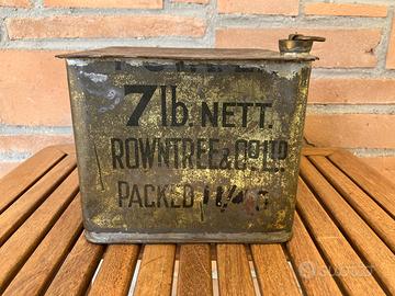 Cubo in metallo da arredamento