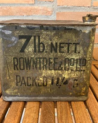 Cubo in metallo da arredamento