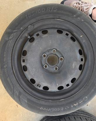 Cerchi ferro 15 pollici Volkswagen 5x100