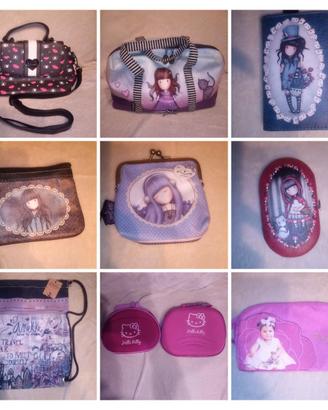 Borsette, trousse, pochette per bambina vari pezzi