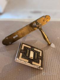 MANIGLIE E INTERRUTTORI ANNI 70