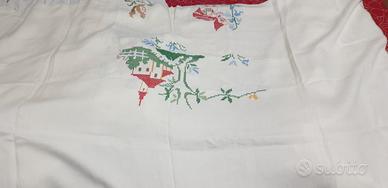 Lenzuolo ricamato