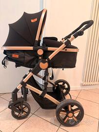 Lettino e passeggino 3 in 1