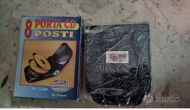 6292-Porta CD 8 Posti Rigido CUSTODIA