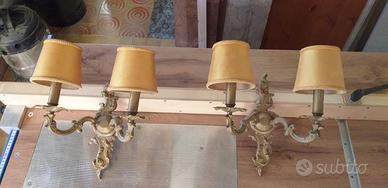 Coppia applique da muro