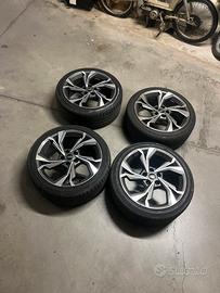 4 cerchi per audi diametro 18