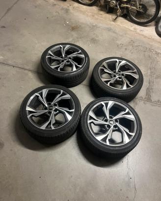 4 cerchi per audi diametro 18