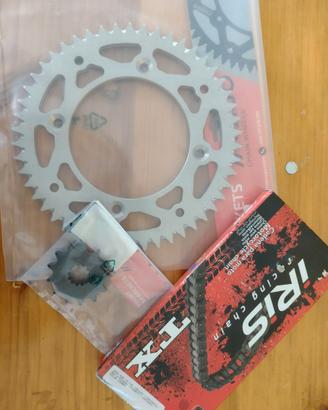 kit catena corona pignone ktm sx 85 2007 al 2025