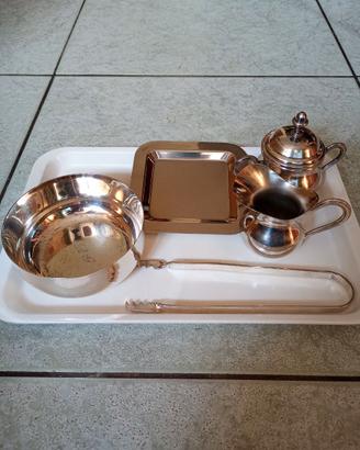 Set caffetteria Olri argentato