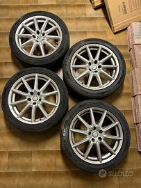 CERCHI DA 18” CON GOMME NEXEN PER ALFA 159
