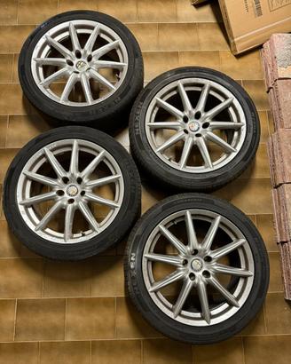 CERCHI DA 18” CON GOMME NEXEN PER ALFA 159