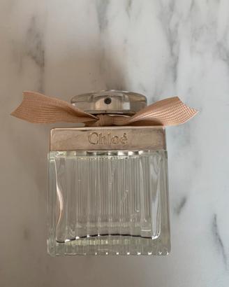 Bottiglia vuota con scatola profumo Chloe